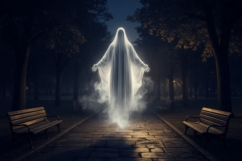Le fantôme du parc
